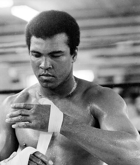 Muhammad Ali. 