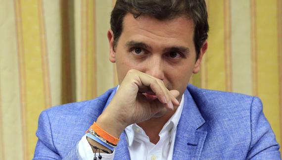 El líder de Ciudadanos, Albert Rivera. 