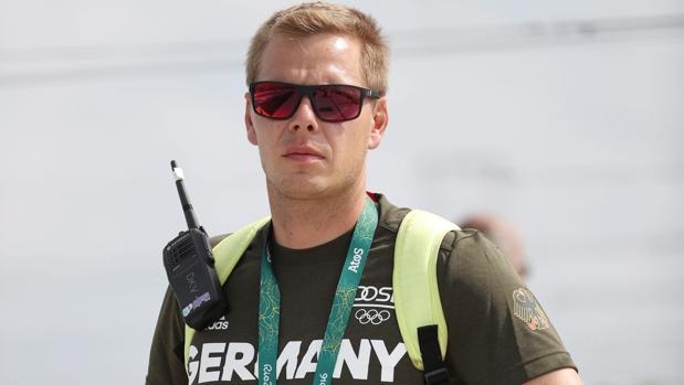 El entrenador de piragüismo alemán Stefan Henze, en una foto del 12 de agosto