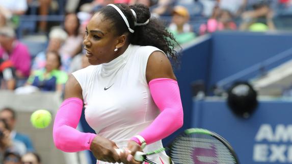 Serena Williams, durante un partido. 