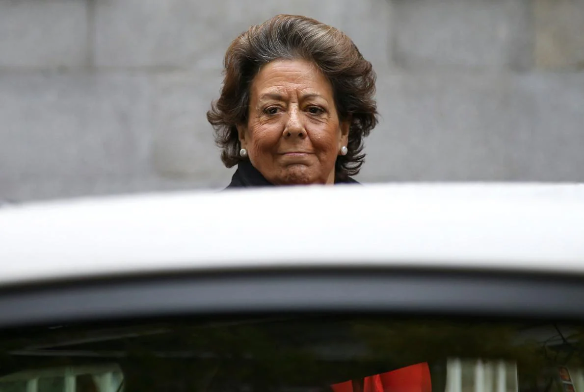 La ex alcaldesa de Valencia y senadora Rita Baberá. 