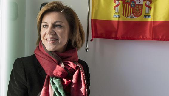 La ministra de Defensa, María Dolores de Cospedal.