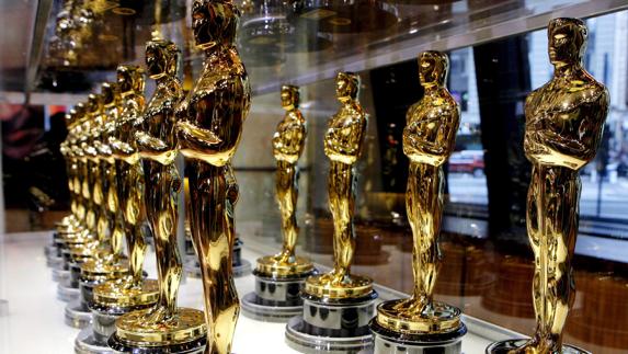 Estatuillas de los Premios Oscar.