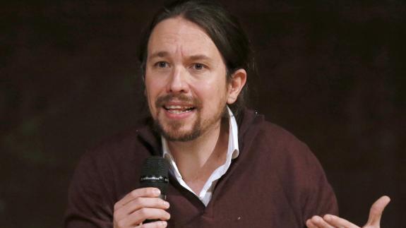 El secretario general de Podemos, Pablo Iglesias.