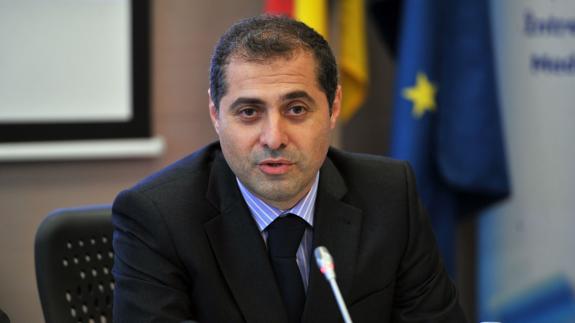 El ministro rumano de Comercio y Negocios, Florin Jianu.