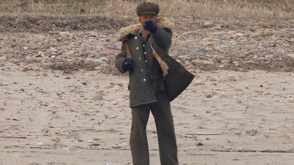 Un soldado norcoreano. 