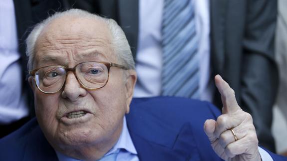 Jean-Marie Le Pen, expresidente del Frente Nacional francés.