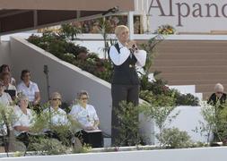 Beatificación de Fray Leopoldo: Rosa López canta el Ave María (vídeo)