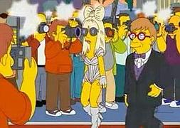 Lady Gaga aparece en 'Los Simpsons', en Youtube