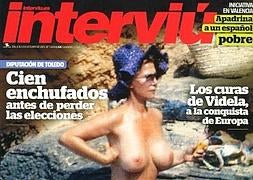 Interviú desnuda a la Duquesa de Alba como regalo de boda