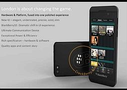 BlackBerry London y sus primeros detalles