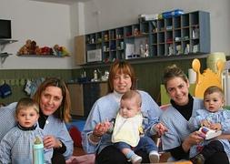 Se pueden matricular desde niños de tres meses hasta tres años