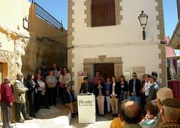 El alcalde de Chiclana se dirige a los asistentes durante la inauguración. :: J. A. G. M.