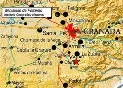 Un terremoto de 1,8 hace temblar Gójar (Granada)