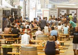 Feria gastronómica de Salobreña el año pasado. :: FERNANDO ARGÜELLES