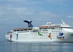 El trasatlántico que dará cobertura al crucero de rock &amp; roll almeriense es de la empresa Iberocruceros y se llama Grand Celebration. :: IDEAL