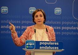 La vicesecretaria de Organización del PP andaluz, Ana María Corredera. :: IDEAL