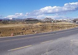 Paraje de la Media Legua, en la que se ubicaría la estación del AVE de Vera-Almanzora. :: J. SIMÓN