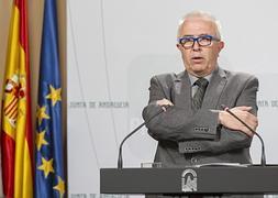 El consejero de Economía, José Sánchez Maldonado. :: EFE