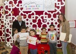 Los menores han estado presentes en la inauguración :: G. MOLERO