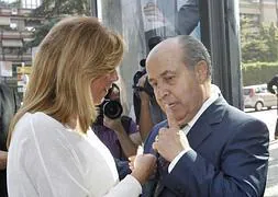 Susana Díaz y Torres Hurtado, en una imagen de archivo. / RAMÓN L. PÉREZ