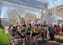 Benjamín Sánchez, campeón de España de 20 kilómetros marcha