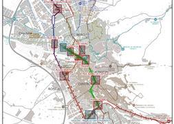 El nuevo sistema de transporte público en Granada facilitará el intercambio de viajeros