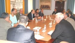 Reunión de la Agencia para el Aceite de Oliva en la Subdelegación. /ESTHER MUÑOZ