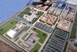 Maqueta de la expansión del campus de La Cañada de San Urbano. / IDEAL