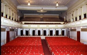 El patio de butacas del Dengra, antes de las obras. / JOSÉ UTRERA