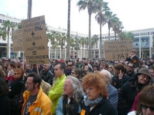 Los ejidenses mostraron un comportamiento cívico en un día de reivindicaciones sin altercados. :: E.  de laCRUZ