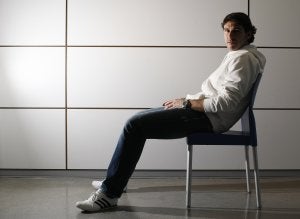 Aitor Karanka, en la Ciudad Deportiva del Real Madrid en Valdebebas ::
JOSÉ RAMÓN LADRA