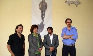 Presentación de la muestra en el Claustro del Archivo Histórico de Jaén. :: JESSICA LÓPEZ