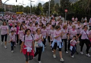 Marcha celebrada ayer en la capital del Santo Reino. :: FRANCIS J. CANO