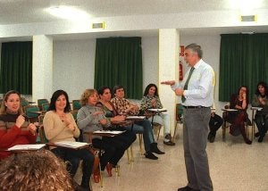 Algunos de los asistentes al curso. :: IDEAL