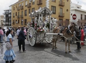 Los rocieros inician el camino