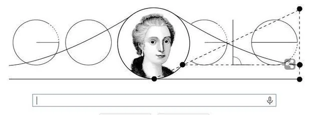 María Gaetana Agnesi, la 'bruja' que trae su curva al doodle de Google