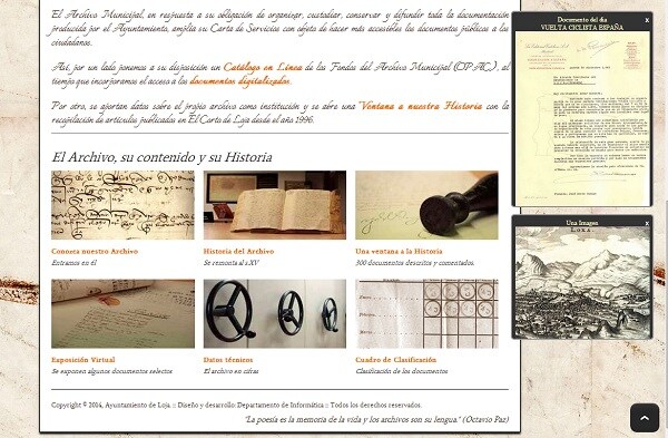 Roux Rudyard Kipling Rocío El Archivo Histórico de Loja ya permite la consulta online de documentos |  Ideal