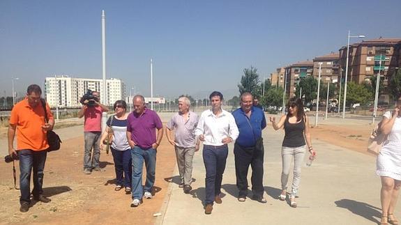 El PSOE exige al equipo de Gobierno del PP una solución inmediata para el bulevar de la Chana