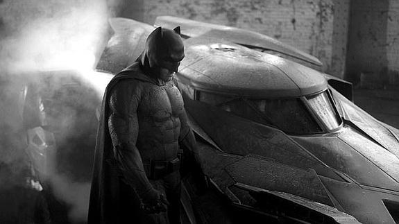 Ben Affleck hace un Harrison Ford en el rodaje de 'Batman y Superman'