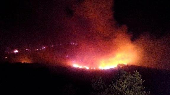 Extinguido el incendio en Jimena, dentro del Parque Natural de Sierra Mágina