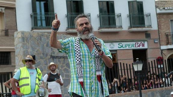 Gordillo, en un acto en 2012 en Peligros 