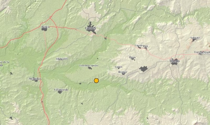 Registrado un terremoto de 2,2 grados con epicentro en Torreblascopedro