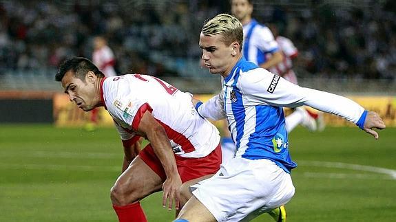 Rafita (UDA) y Griezmann (Real Sociedad) han cambiado esta campaña de clubes.