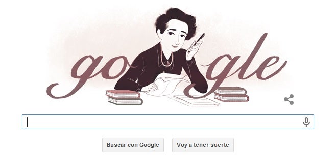 Hannah Arendt ocupa el nuevo doodle de Google