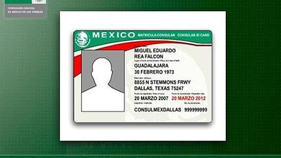 ¡Atención!:... Presentan matrícula consular mexicana mejorada también