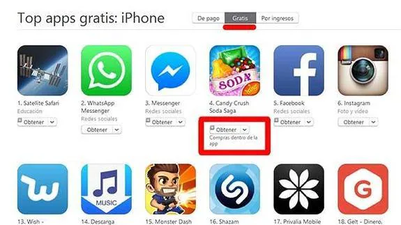 ¡Atención!:... Desaparecen botón gratis de App Store (foto)