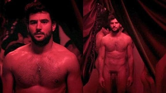 El desnudo integral del actor granadino Antonio Velázquez en la película Cuatro Lunas