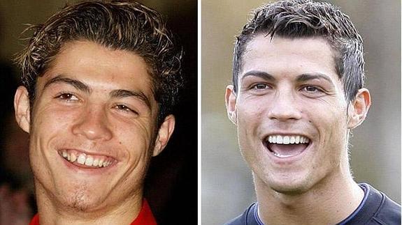 El antes y después de los futbolistas: Cristiano Ronaldo, Messi, Piqué y  compañía | Ideal