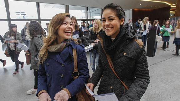 Estudiantes Erasmus que cursan sus especialidades en la Universidad de Granada.
